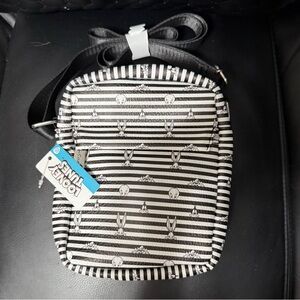 Warner Bros. Black and White Crossbody Bag